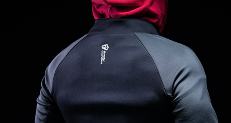 panel fitness jacket