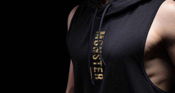 loose hood tank top
