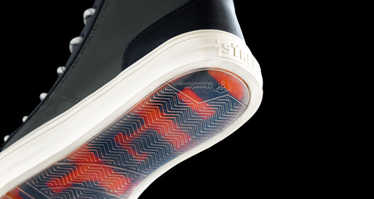 high cut collar sneakers