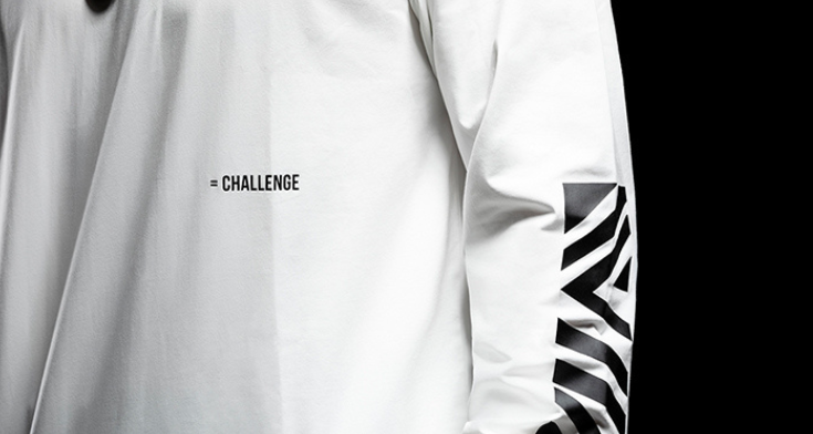 Side logo long sleeve T-shirt