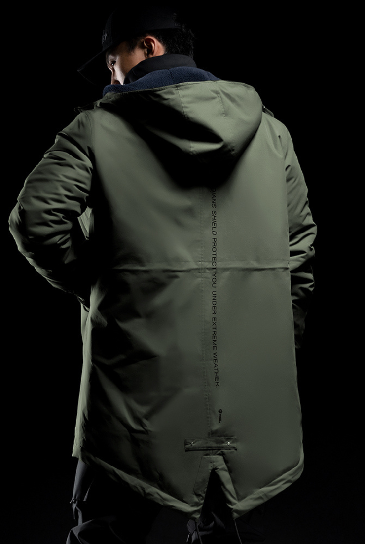 long army cotton coat