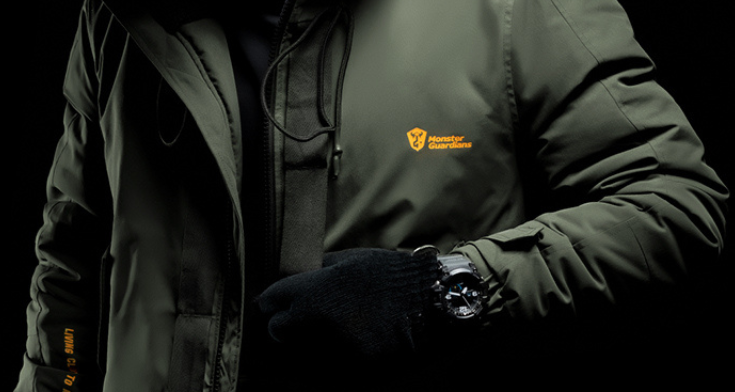 long army cotton coat