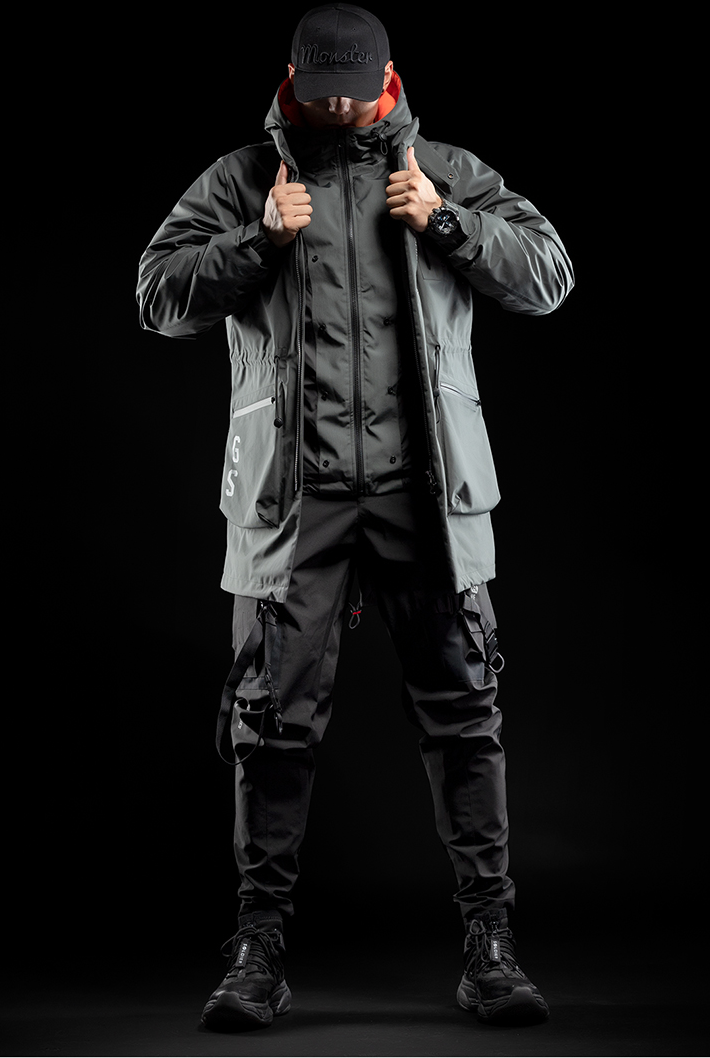 outdoor trench coat