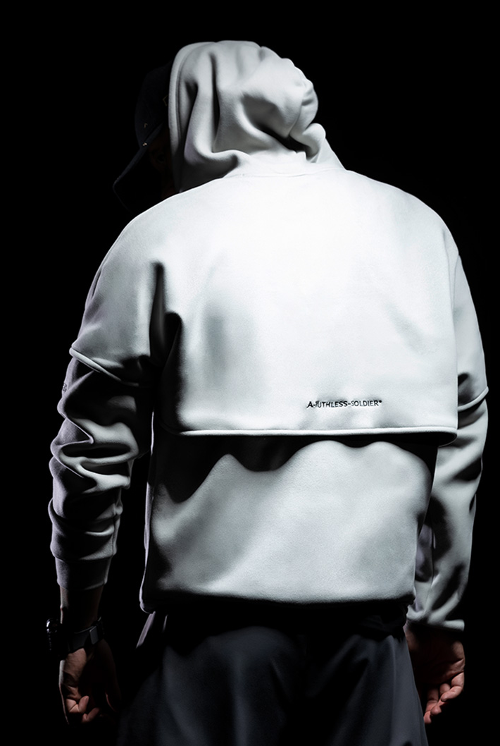 fleece hood hoodie
