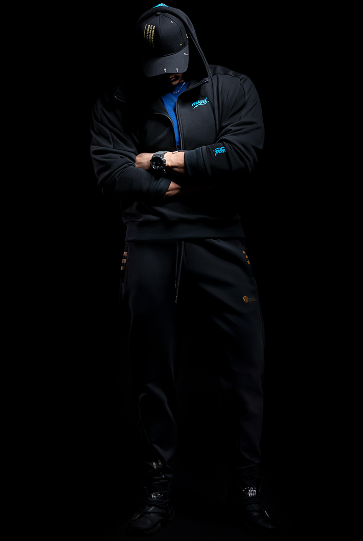 Back logo hoodie, WARRIOR