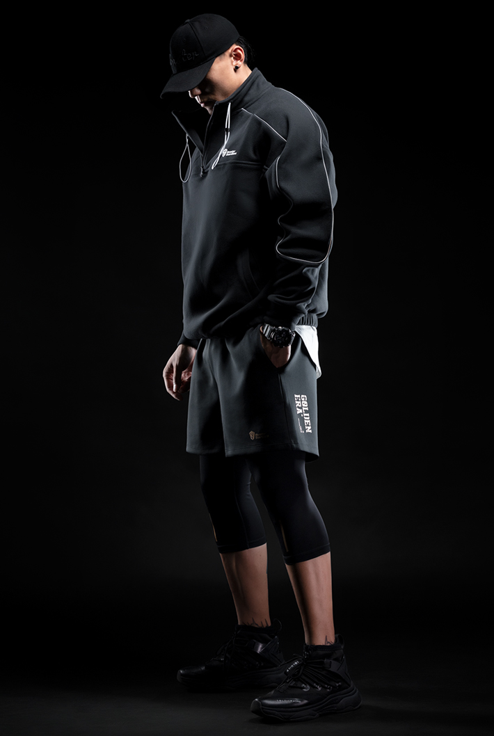 stand collar sweatshirts