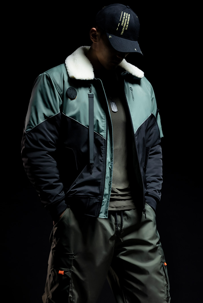 fur collar jacket