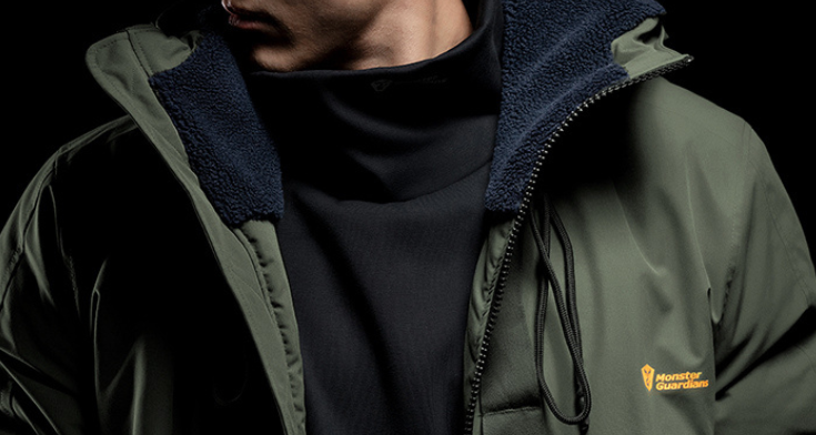 long army cotton coat