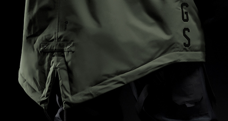long army cotton coat