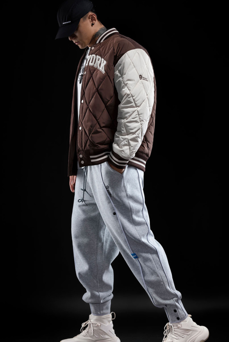 quilted baseball jacket