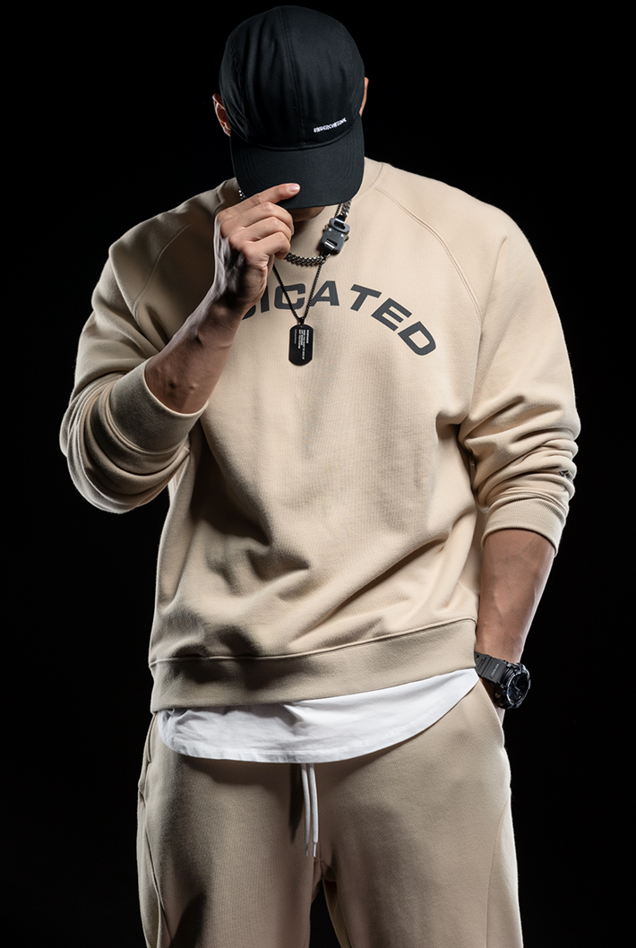 back print sweatshirt