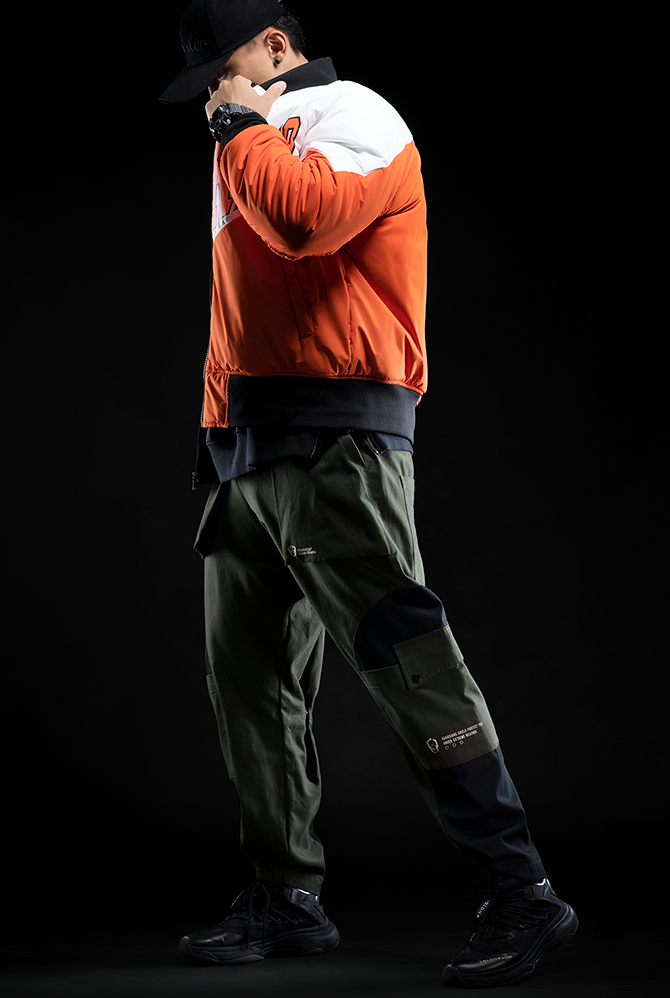 reversible flight jacket