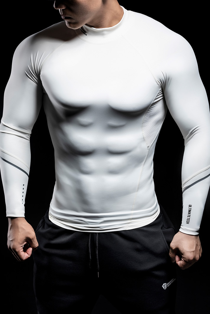 high neck tight sportswear