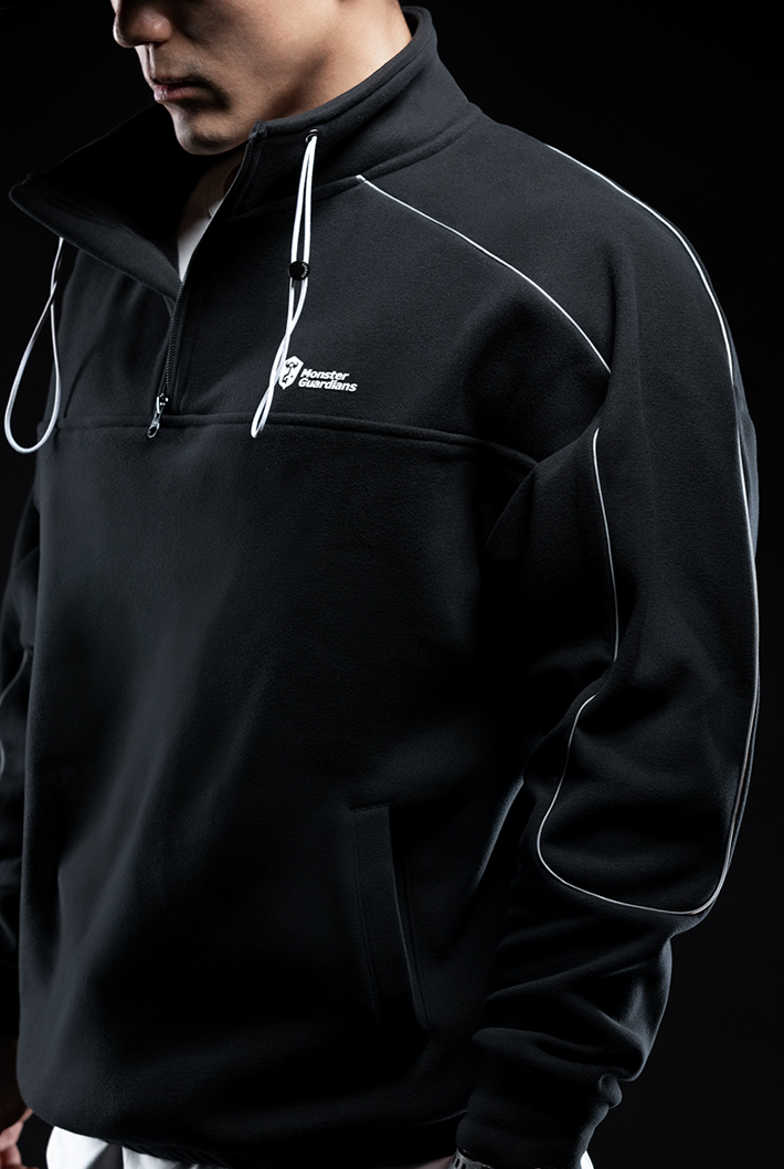 stand collar sweatshirts