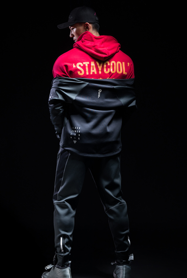 panel fitness jacket
