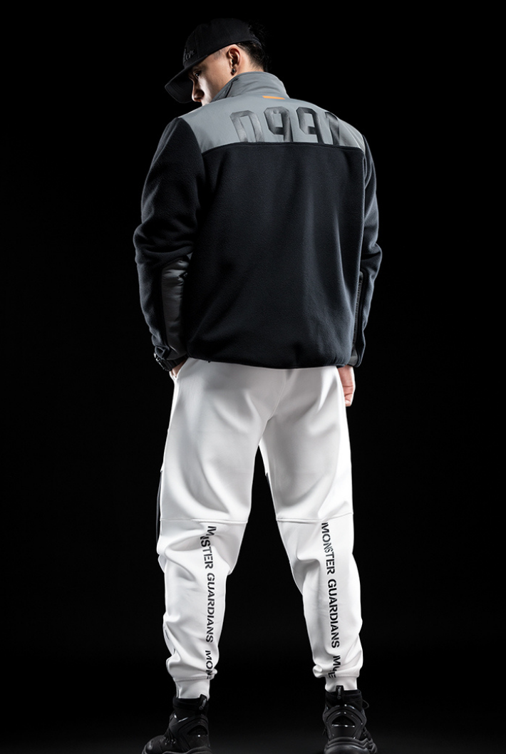 stand collar warm jacket