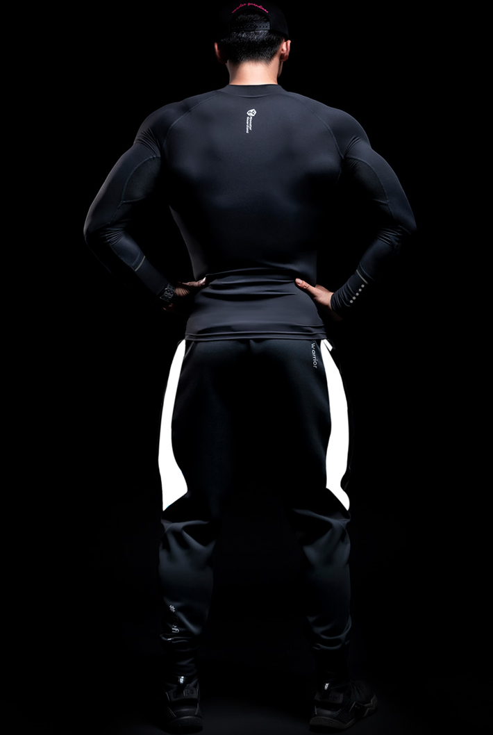 high neck tight sportswear