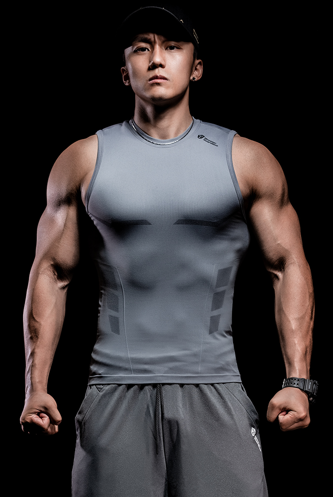 high stretch fitness sleeveless