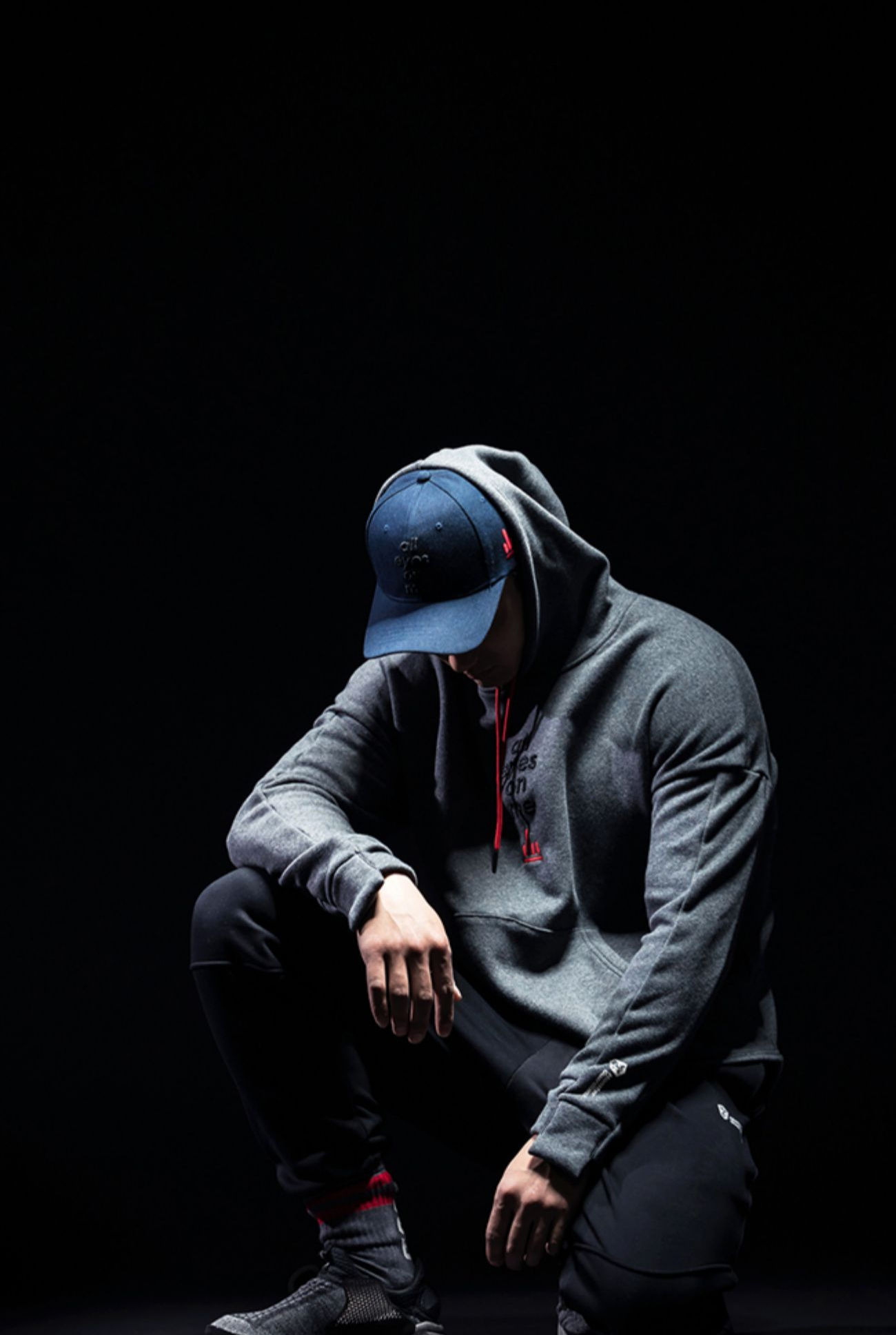 logo embroidery hoodie