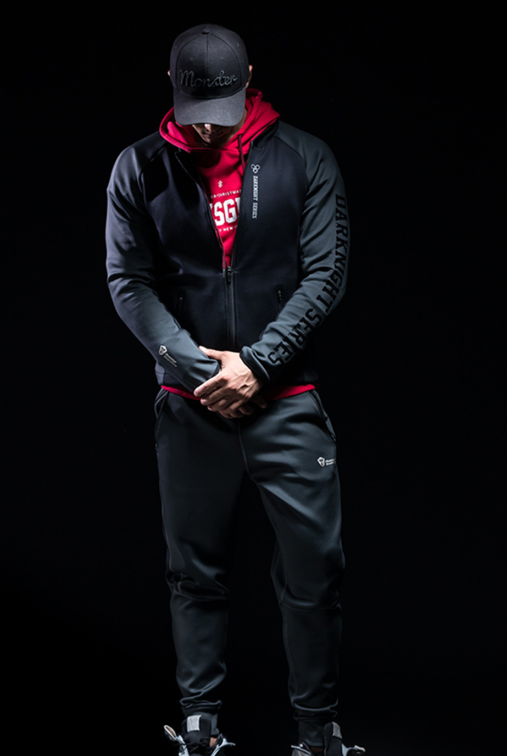 panel fitness jacket