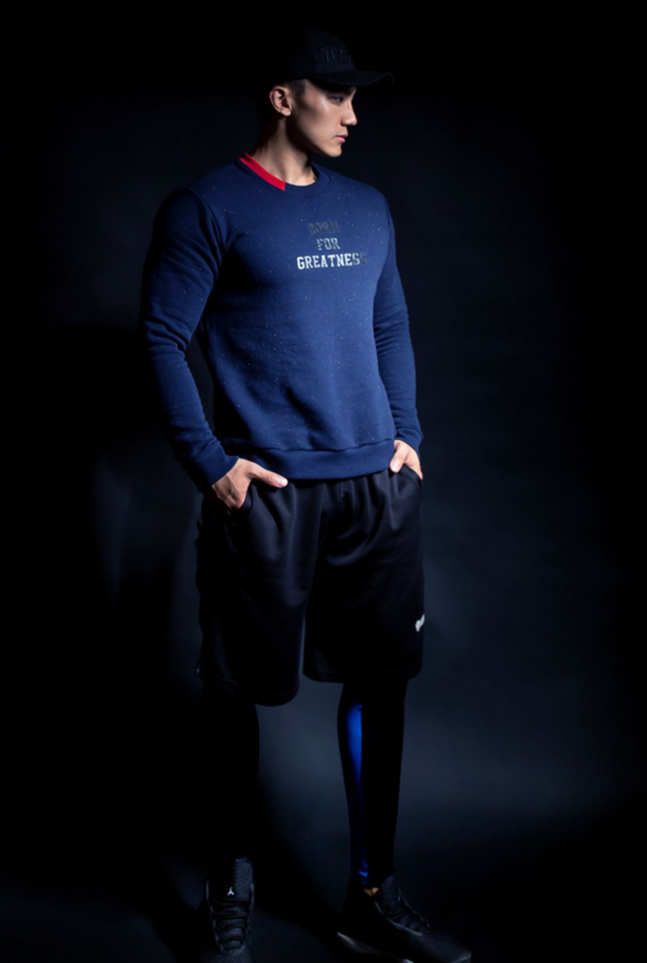 fitness color pullover