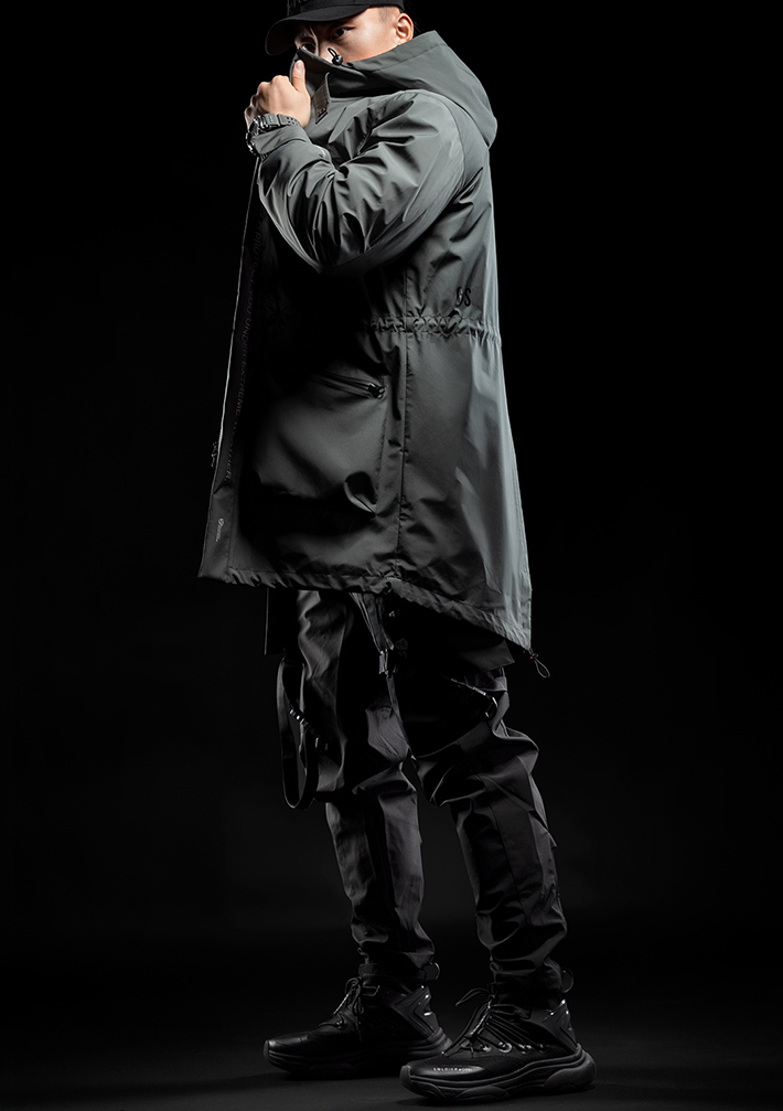 outdoor trench coat