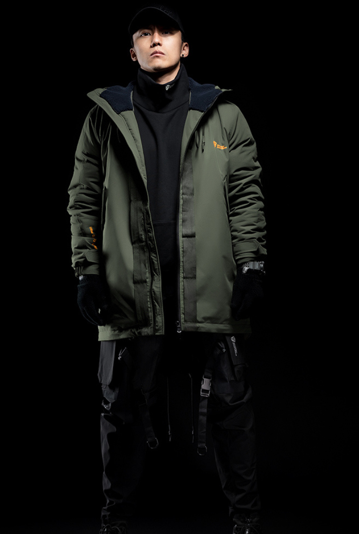 long army cotton coat