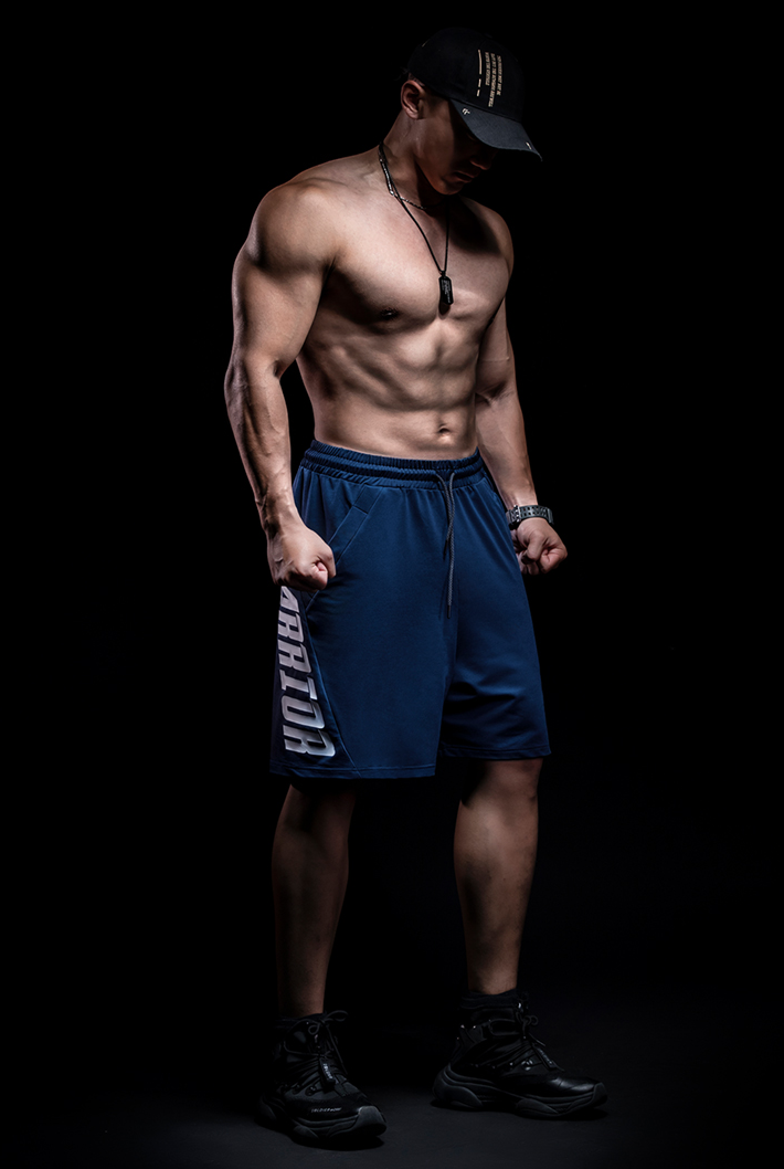 two tone sports shorts