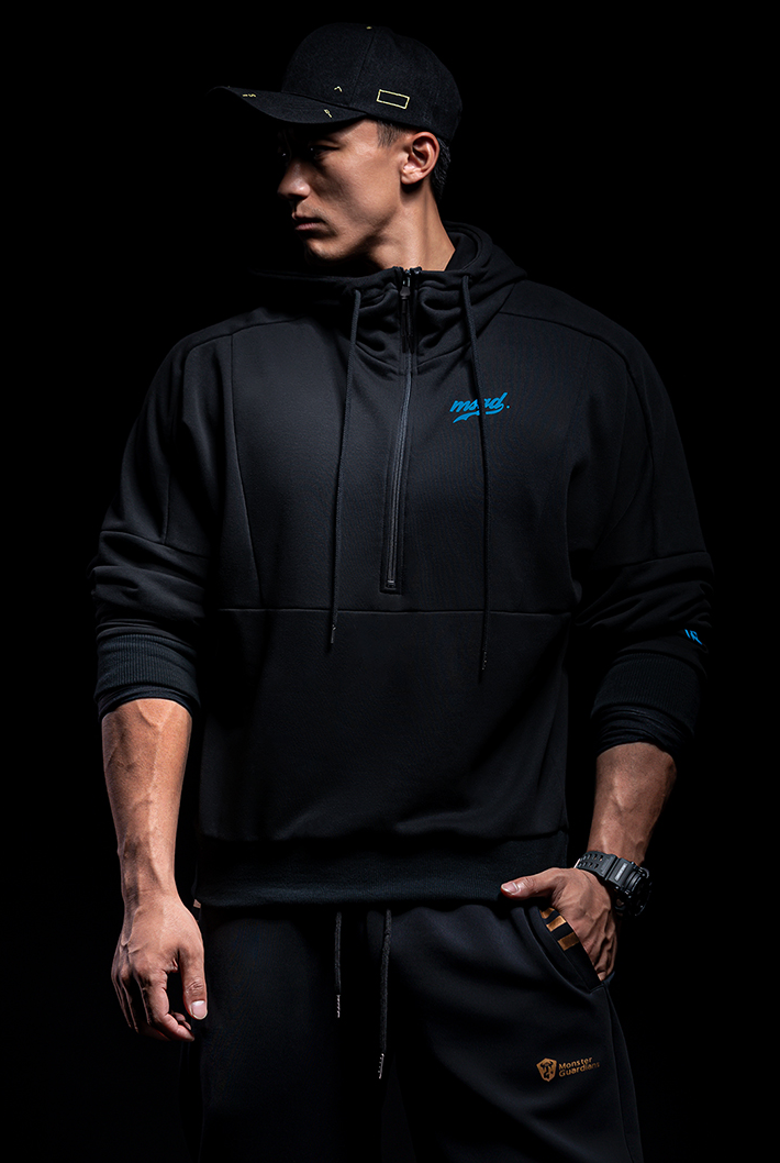 Back logo hoodie, WARRIOR