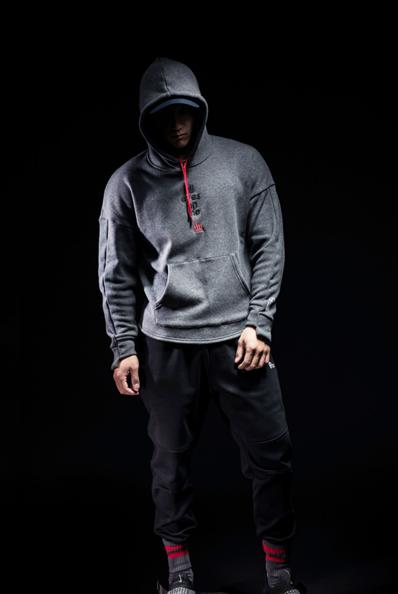 logo embroidery hoodie