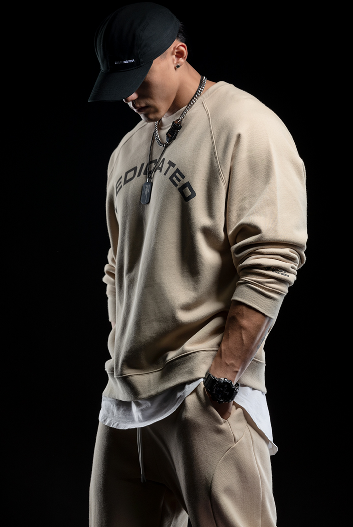back print sweatshirt