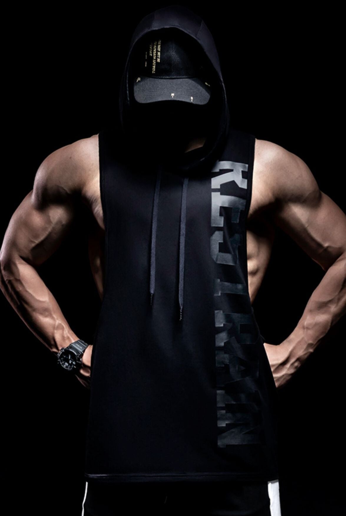 hood sports tank top