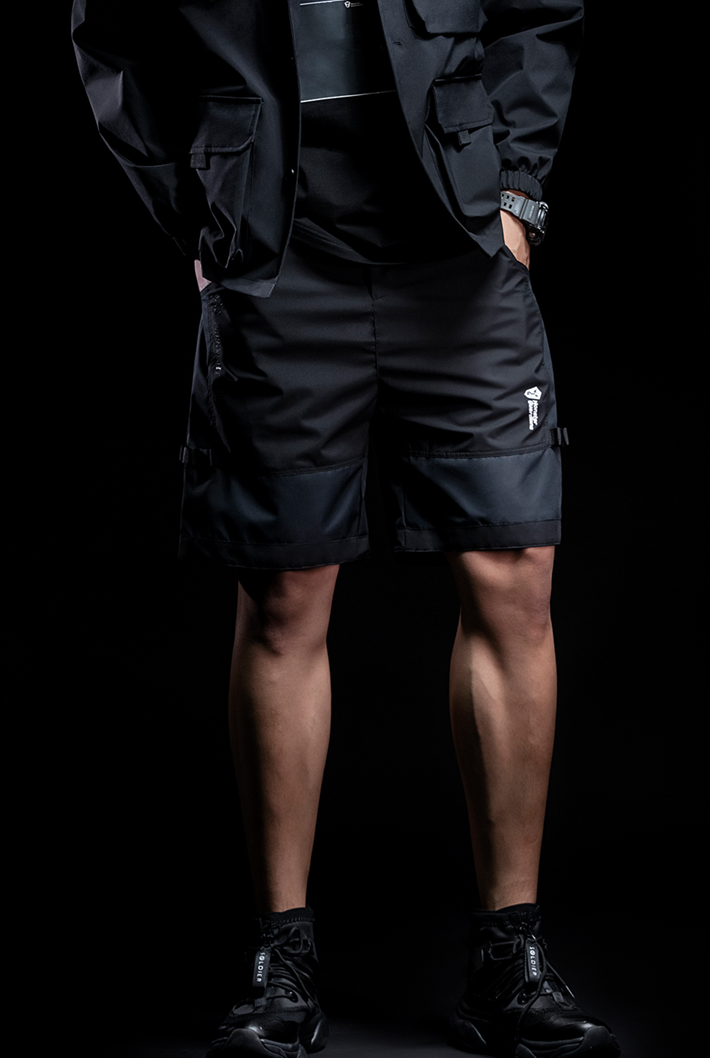 buckle touring shorts
