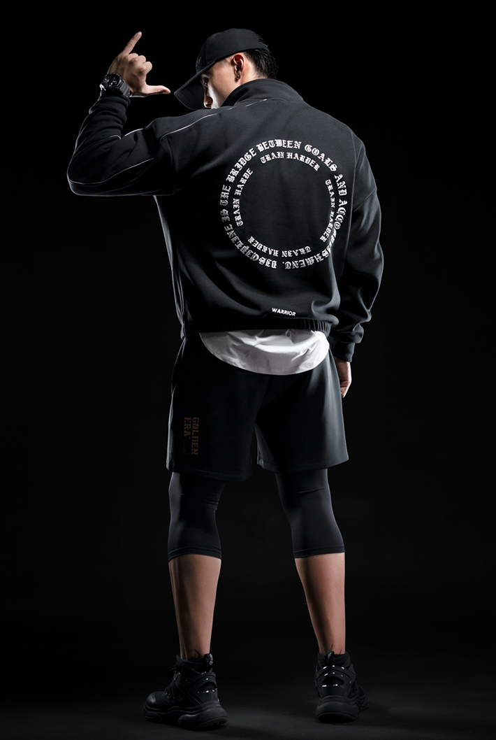 stand collar sweatshirts