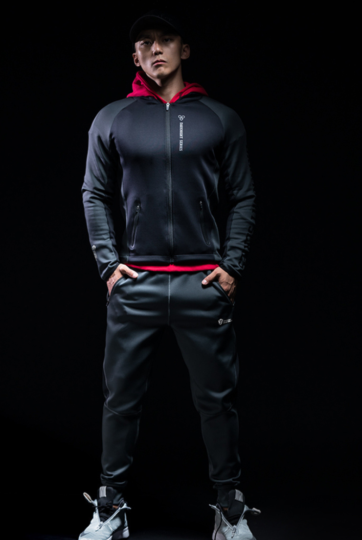 panel fitness jacket