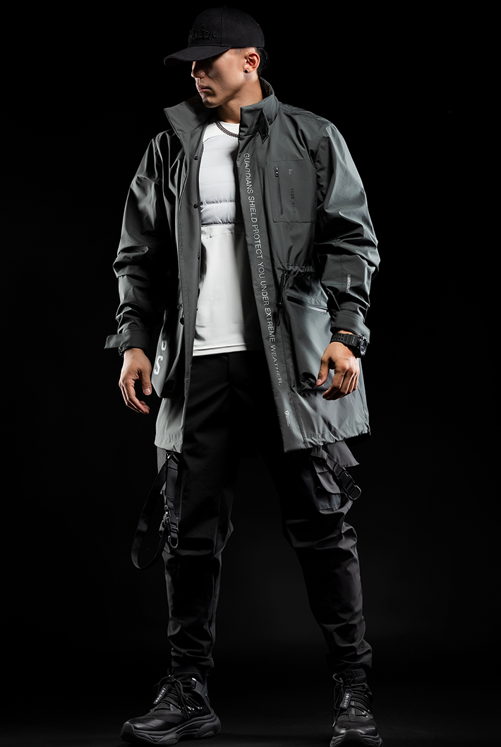 outdoor trench coat