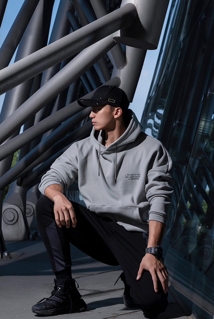fleece hood hoodie
