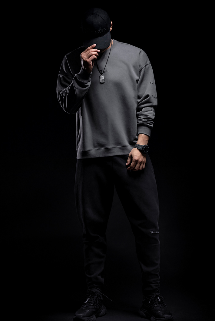 fitness loose pullover