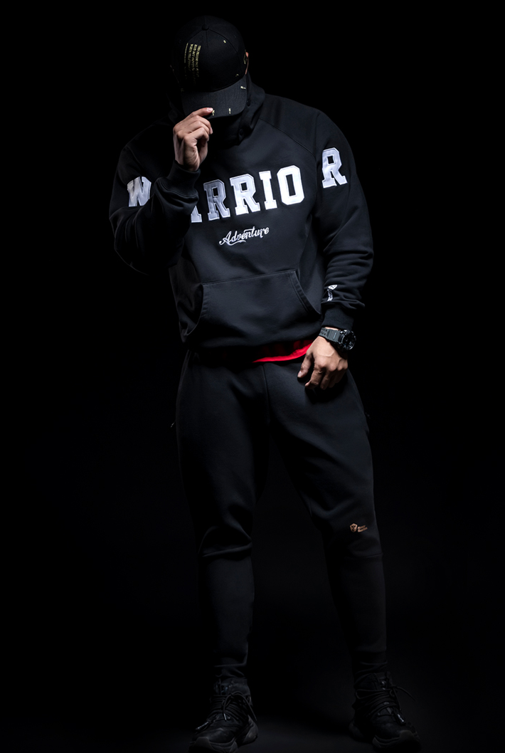 half mask sweatshirt hoodie