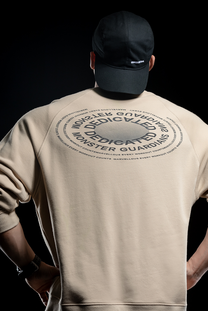 back print sweatshirt