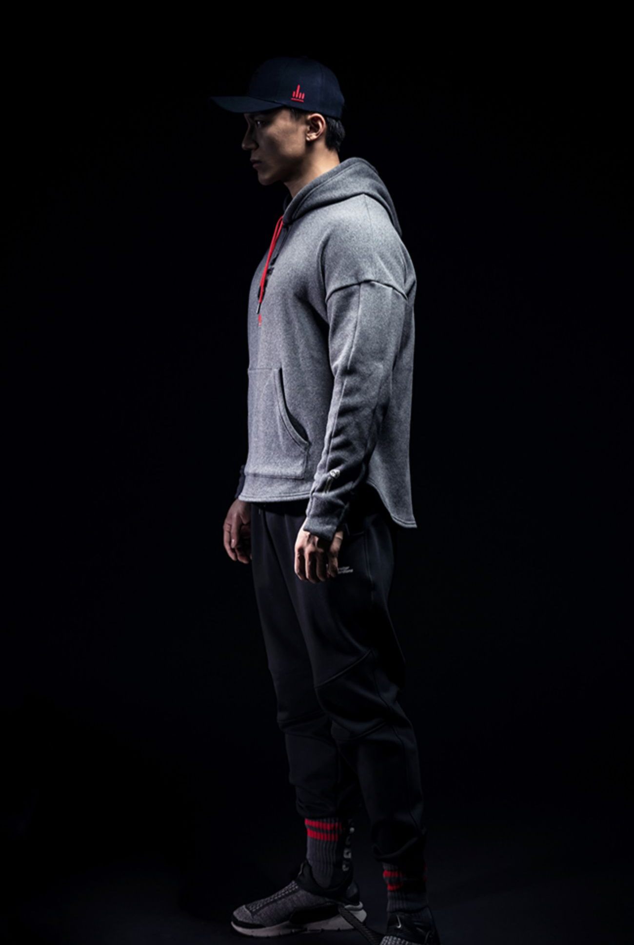logo embroidery hoodie