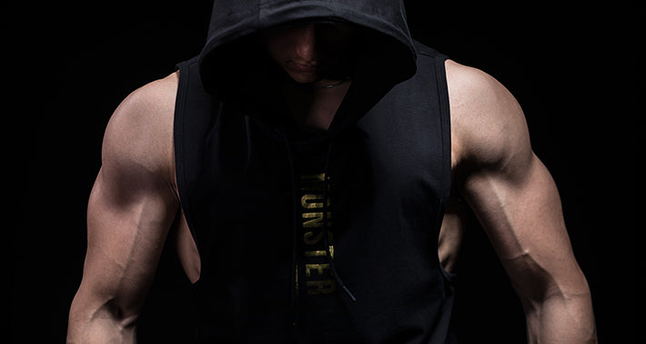 loose hood tank top