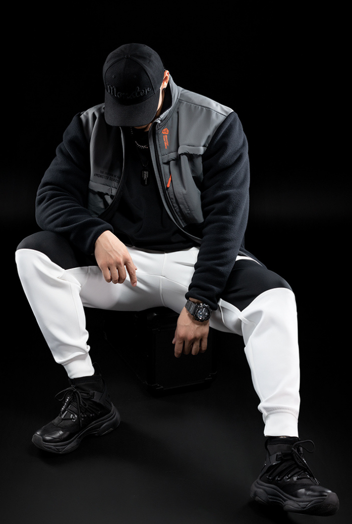 stand collar warm jacket