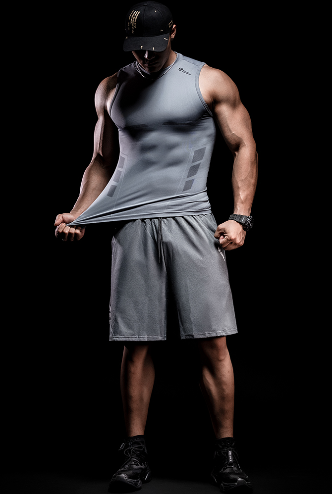 high stretch fitness sleeveless