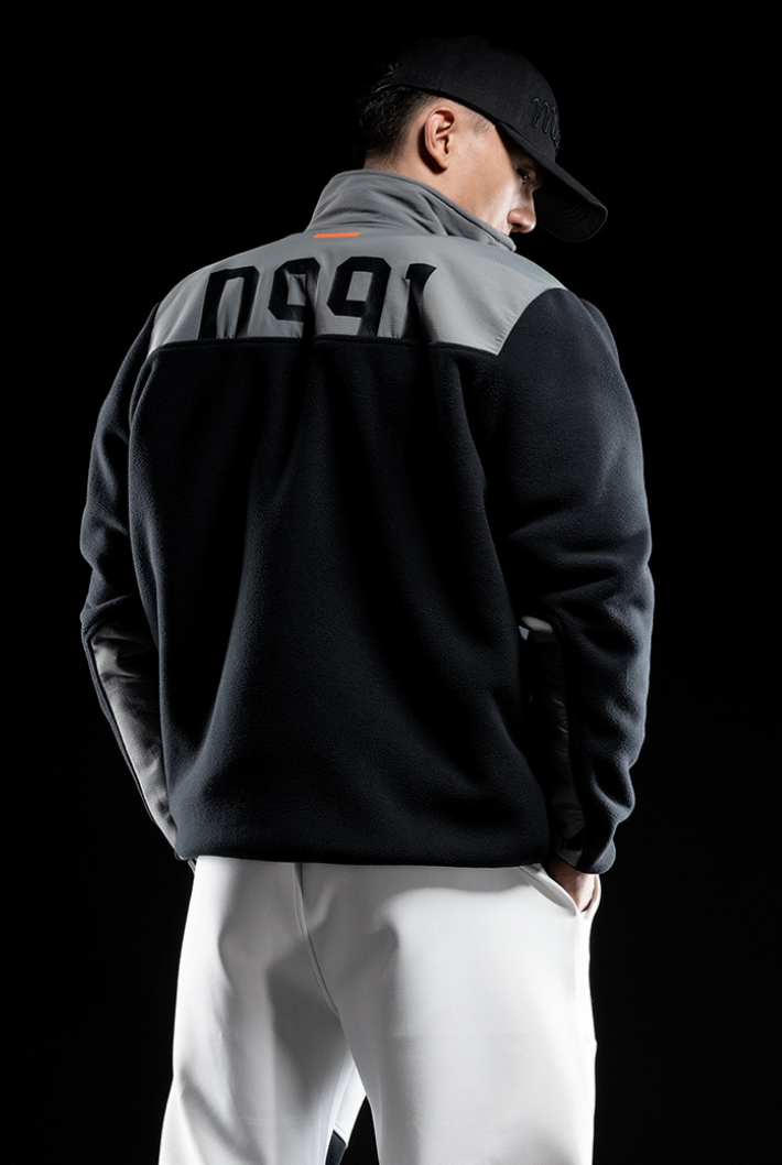 stand collar warm jacket
