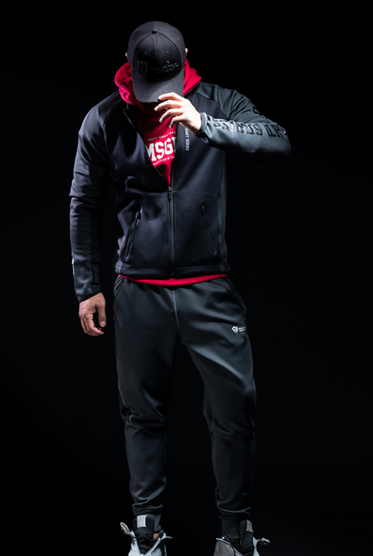 panel fitness jacket