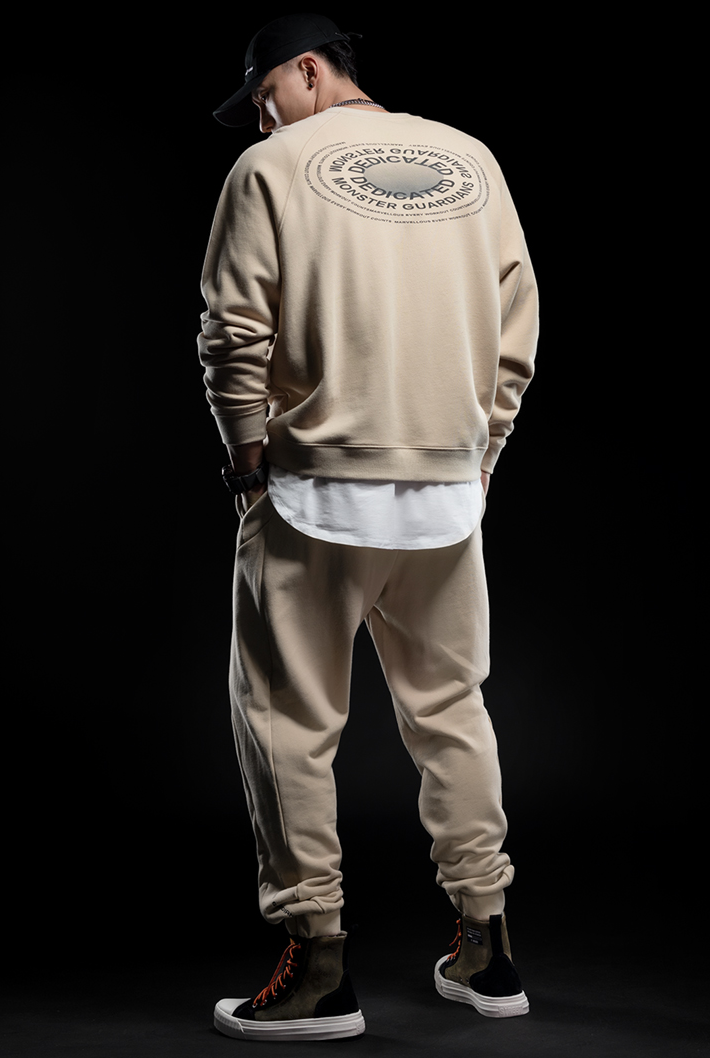 back print sweatshirt
