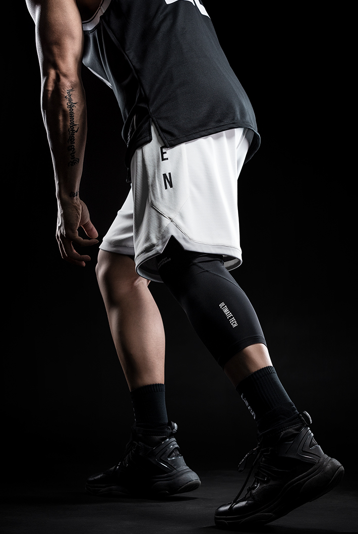 mesh stitch training pants