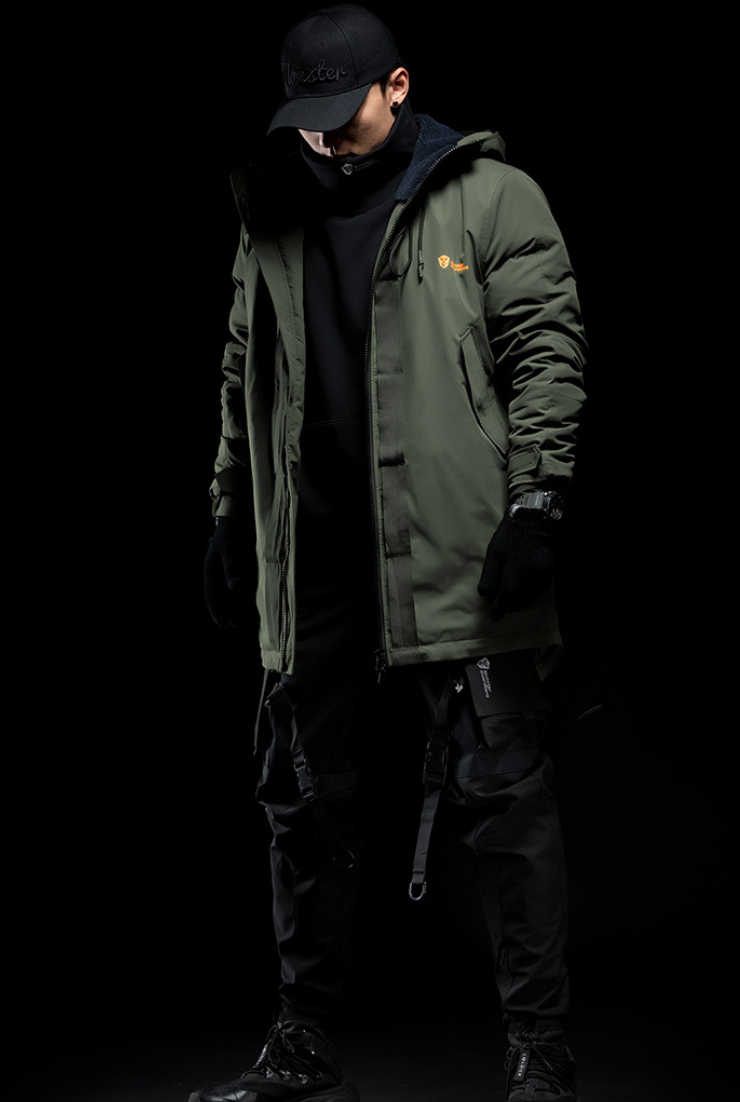 long army cotton coat