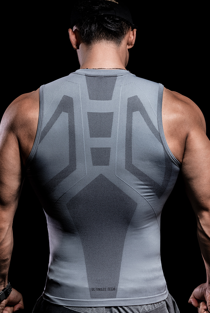 high stretch fitness sleeveless